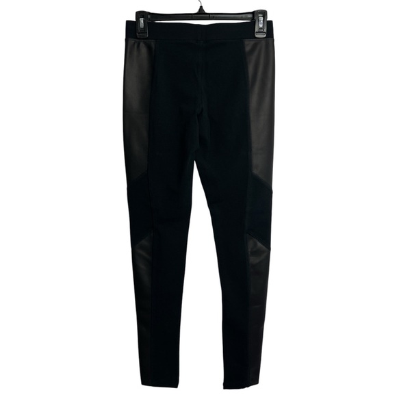 Express Women’s Pull On Pants Sz Small/Petite Color 2-Tone Black Stretch NWT - Picture 3 of 14